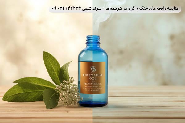 مقایسه رایحه های خنک و گرم در شوینده ها